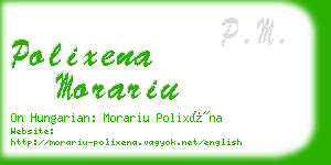 polixena morariu business card